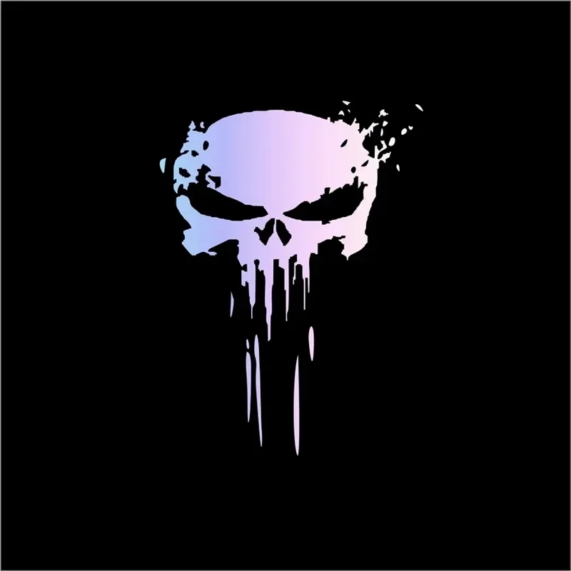 10 x 15CM 3D Punisher Skull Blood Sticker Vinyl Car Body Decals Stickers Motorcycles Decoration Car Styling Accessories Stickers