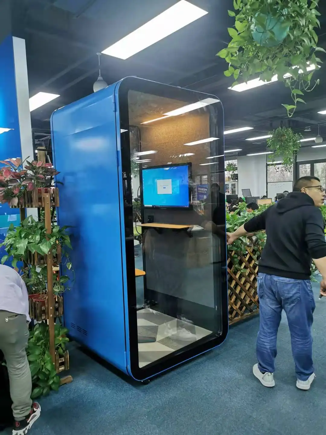 Hooqu Factory Direct Supply Silent Room Sound Proofing Portable Soundproof Room Booth