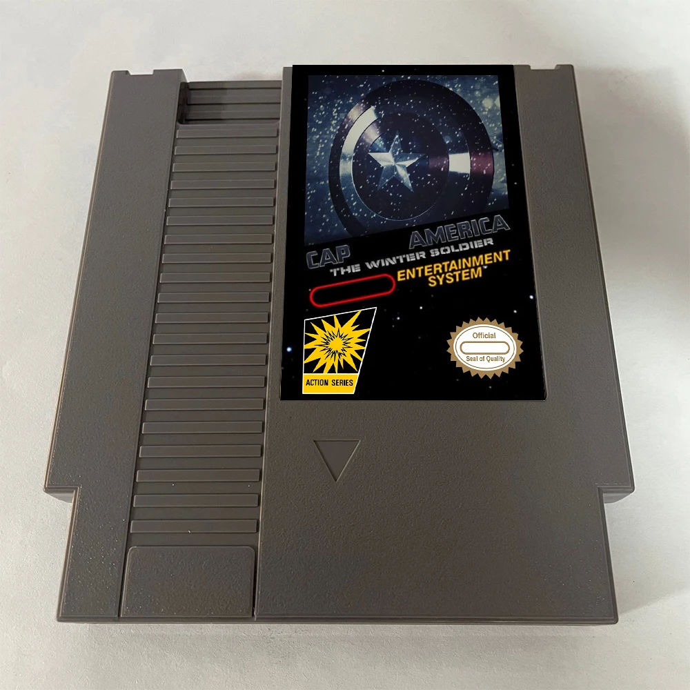 캡 아메리카 겨울 전사 겨울 전사 - NES 게임 콘솔용 8비트 NES 게임 카트리지