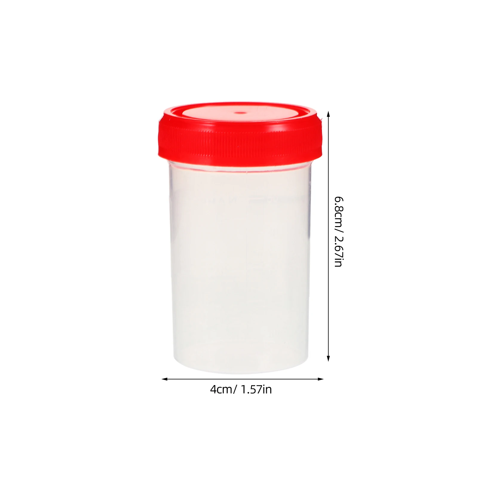 15pcs Urine Cups Sample Collection Cups Urine Testing Cups Leak Proof Pee Specimen Cups Urine Sample Jars