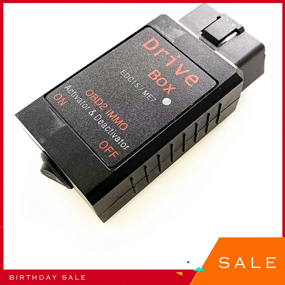 Hot Sale Drive Box For V-W/Skoda EDC15/ME7 VAG IMMO Deactivator Activator For EDC15 (Diesel) / ME7 (Patrol) Drive Box Plug