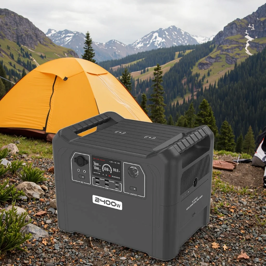 

Generador Solar Portatil 2400W Outdoor Power Station Solar Generator Energy Storage Emergency Portable Power Station