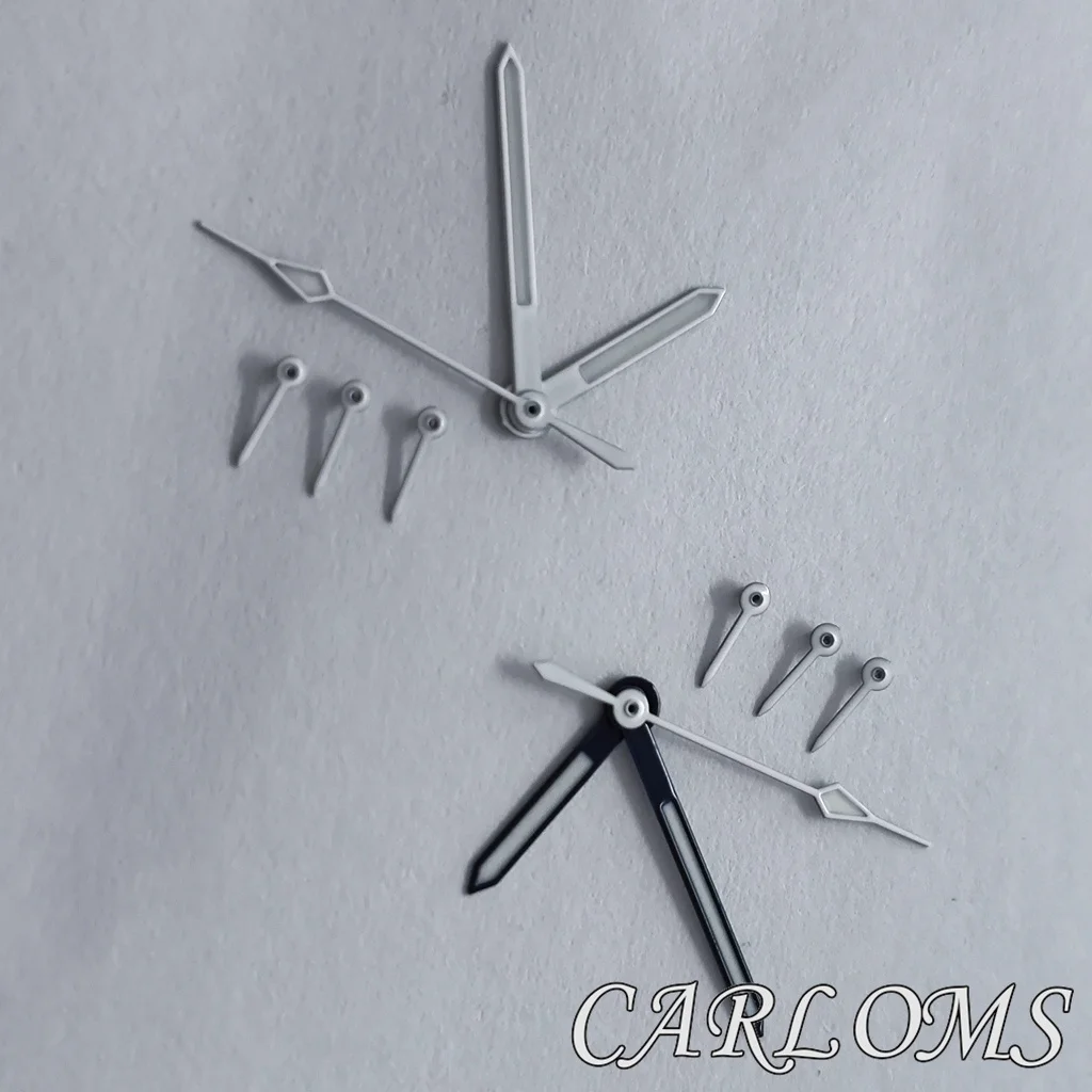 High Quality VK63 Watch Hands 6 hands Green Luminous Quartz Movement Modified Black White Watch Accessories