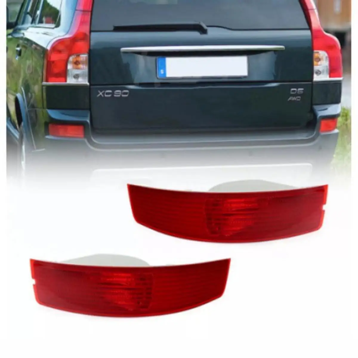 OEM 31213647 31111185 Rear Bumper Light Fog Lamp Tail Lens Without Bulb For Volvo XC90 2007 2008 2009 2010 2011 2012 2013