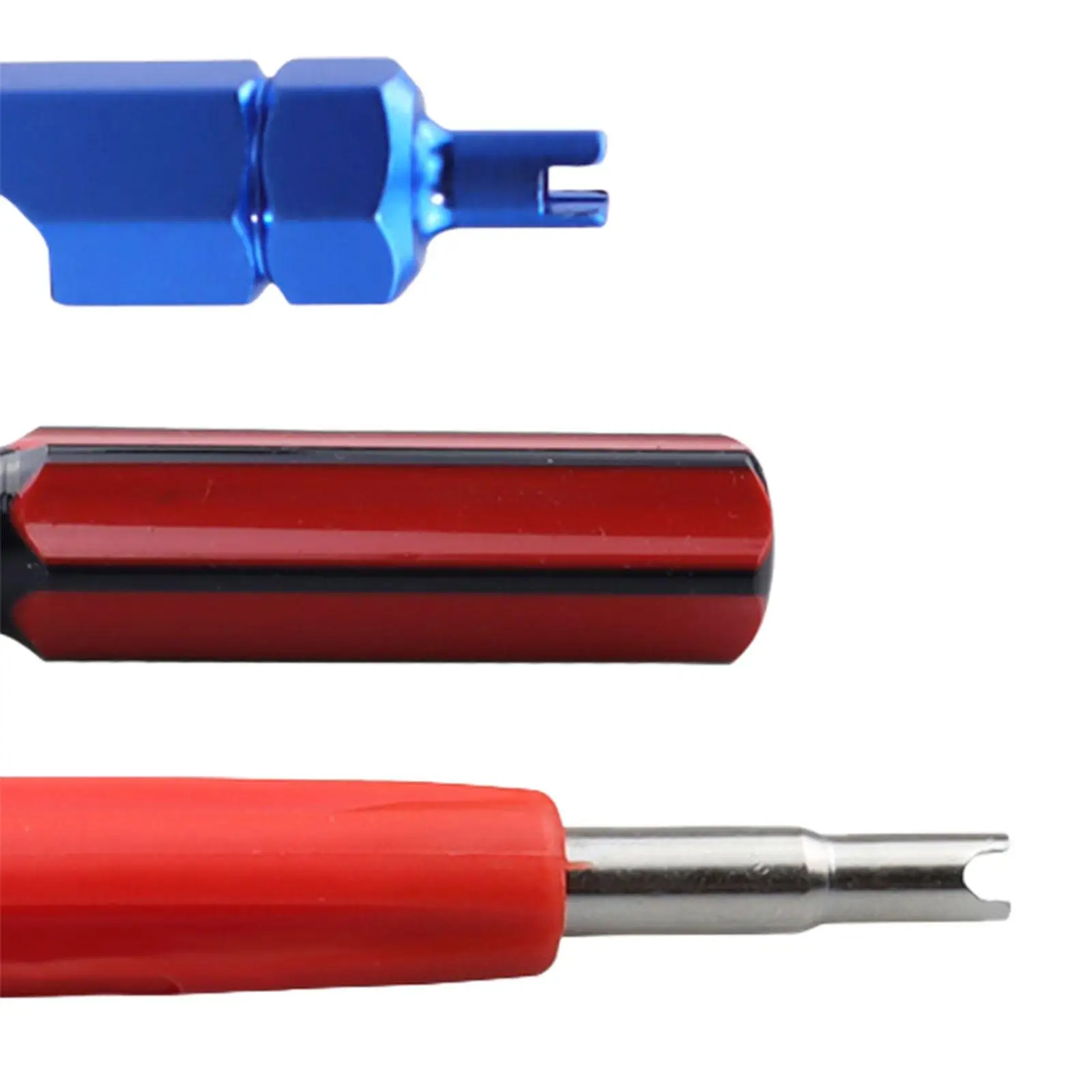 Ferramenta de remoção de haste de válvula, chave de núcleo de válvula, acessórios de carro, tampas de haste de válvula, reparo de válvula de pneu para bicicleta, caminhão, carro