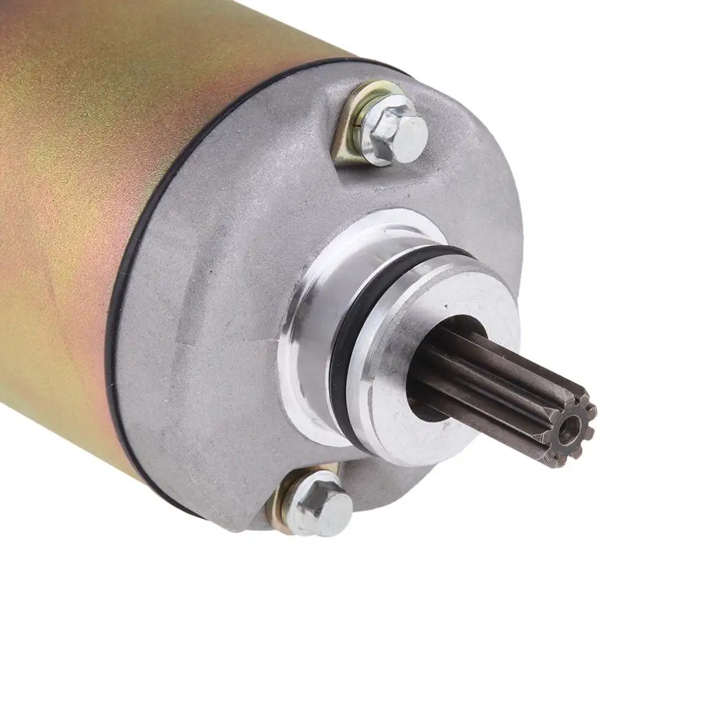 

Starter Motor Replacement Iron Copper Magnet Silver for Yamaha YP250 LH170MN Linhai VOG 250cc MBK Skyliner 250 ABS