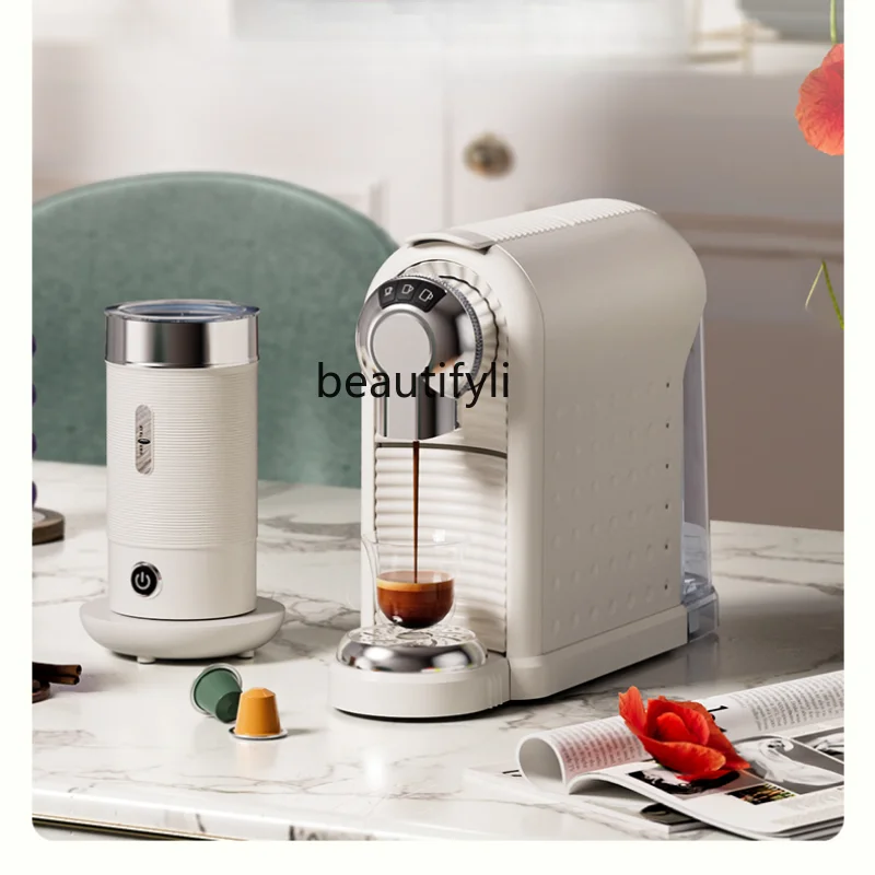 

Capsule Coffee Machine Concentrated Italian American Foam Full & Semi Automatic Home Office