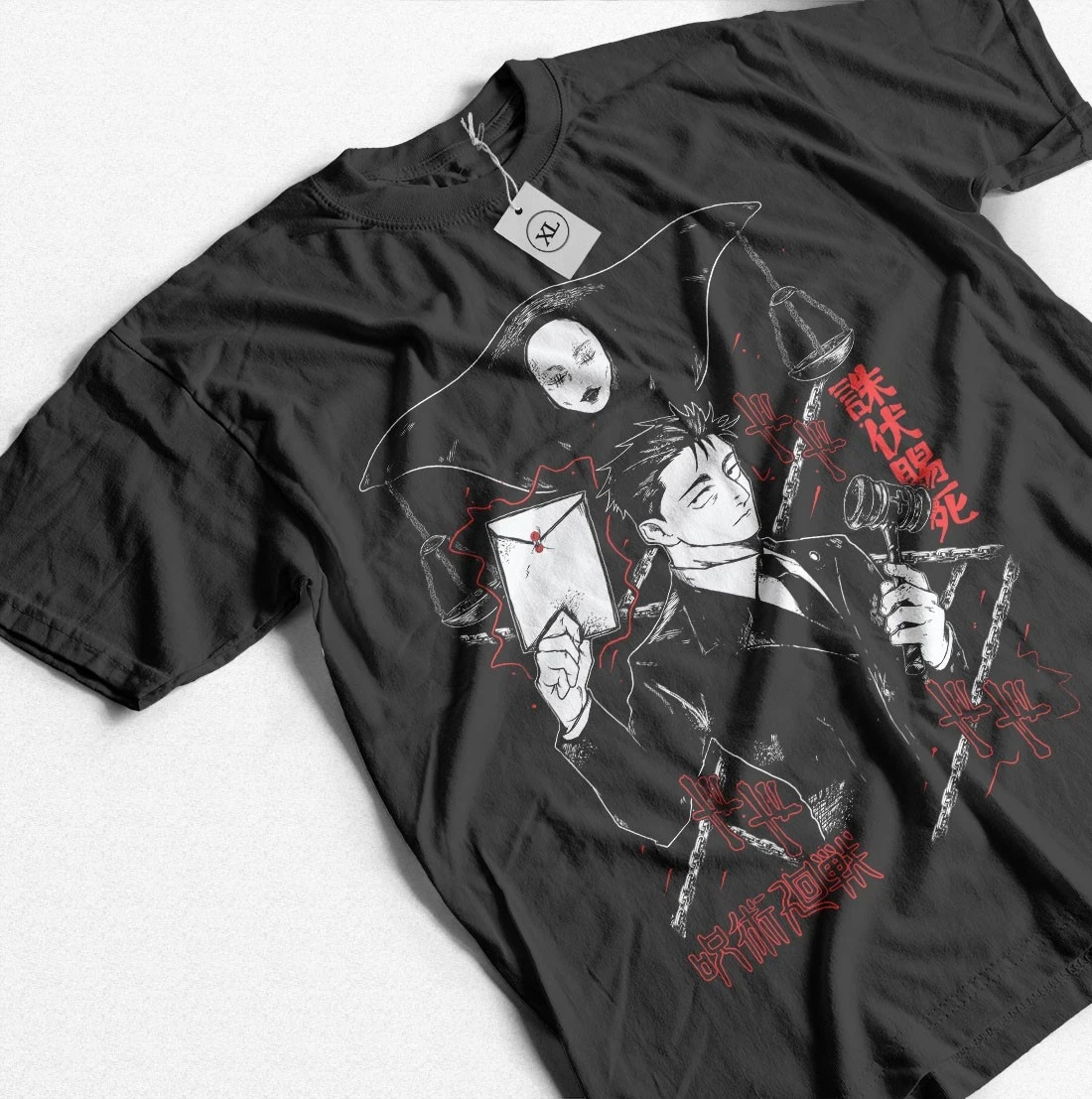 T-shirt unisexe décontracté en coton pur à manches courtes imprimé Hiromi Higuruma de l'anime Jujutsu Kaisen, collection été 2026, pour enfants