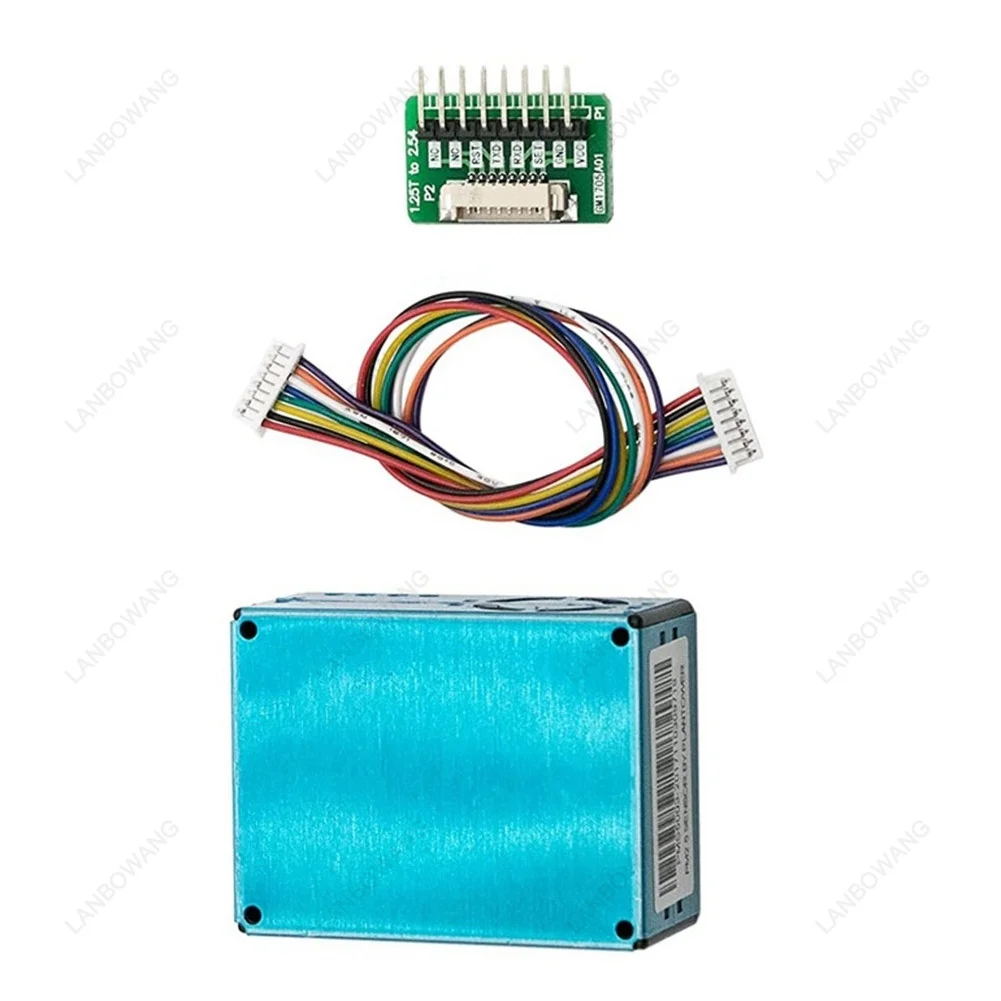 PM2.5 PM10 Digital Particle Sensor PMS5003 Air Quality Detector Module With G5 Switch Board And Cable