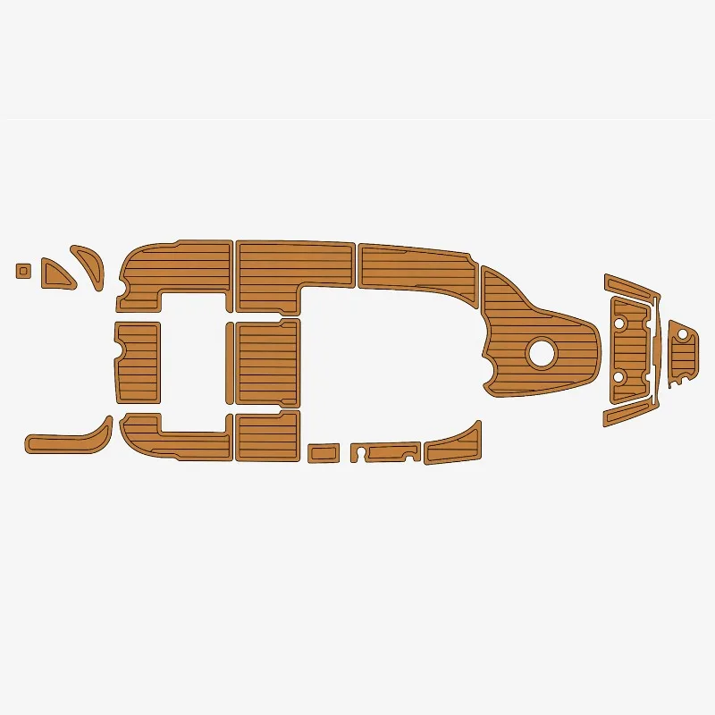 

2007 zodiac medline 3 EVA teak Marine Faux Foam Floor
