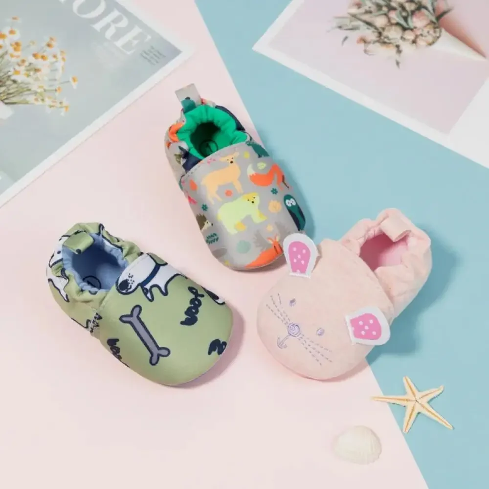 Baby Katoenen Schoenen Schattige Dier Bijen Kat Huidvriendelijke Anti-Slip Zachte Zool Babyschoenen Peuter Baby 'S Eerste Paar Wandelschoenen