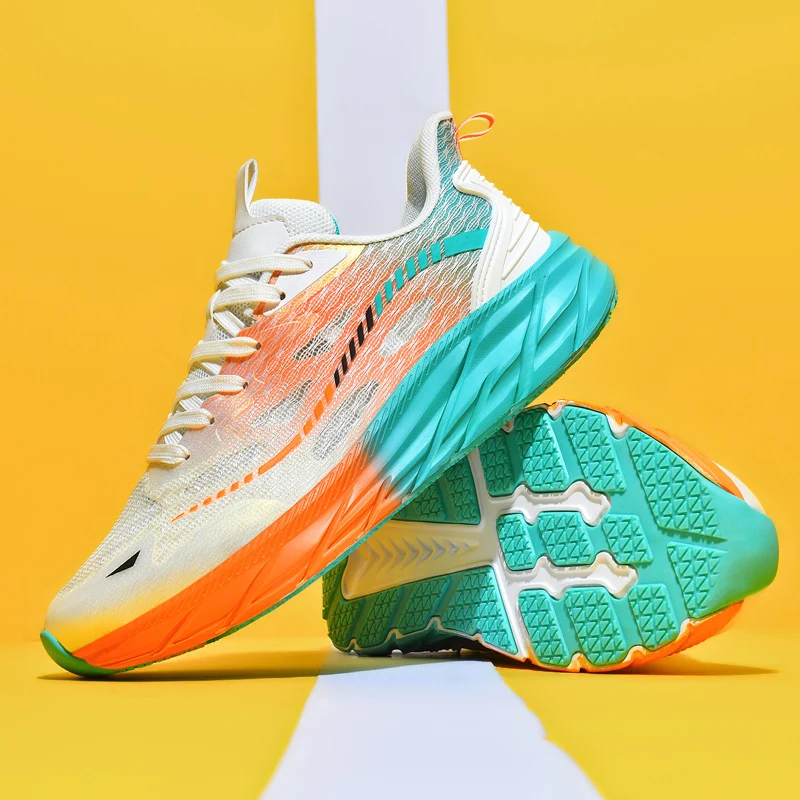 

New casual shoes for men and women, summer breathable mesh sports shoes, casual lightweight soft soled running shoes, sports sho