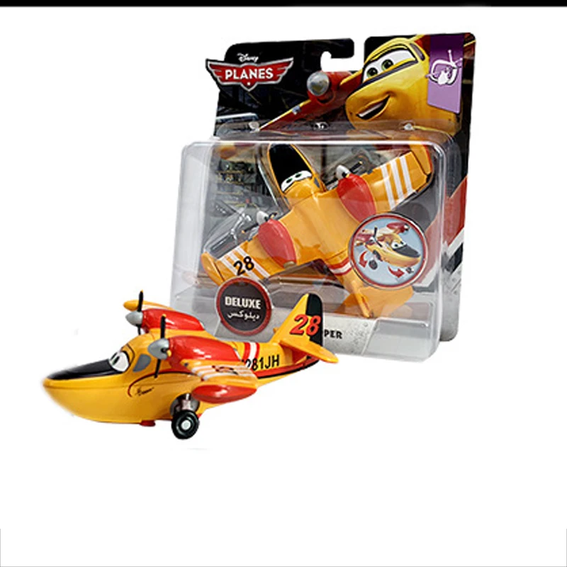 Disney Pixar Planes Set No.7 Dusty Crophopper Echo Bravo Airplane Model Fighter Skipper Aircraft Metal Toys for Boy Kids Gift