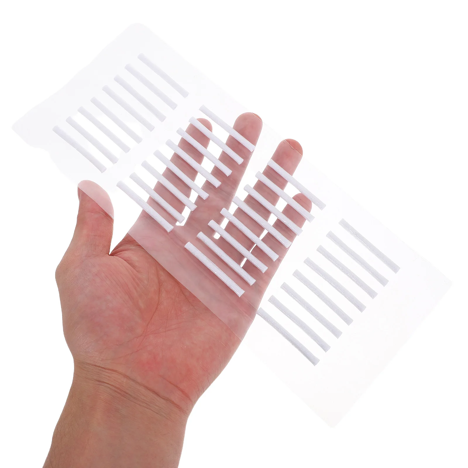 

160Pcs Eyelash Rods M Size Strong Adhesion Smooth Surface Reusable Lash Curler Tools for Professional Or Personal Use