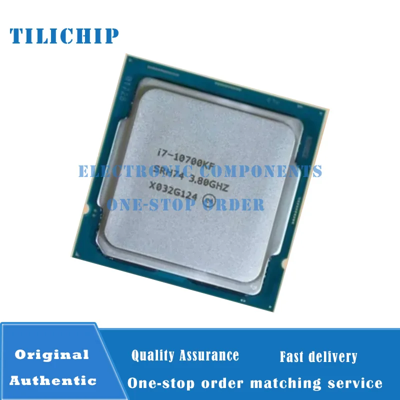 I7-10700KF 3.8 GHz Eight Core 16 Thread L2/2M L3/16M 125W LGA 1200 CPU Processor