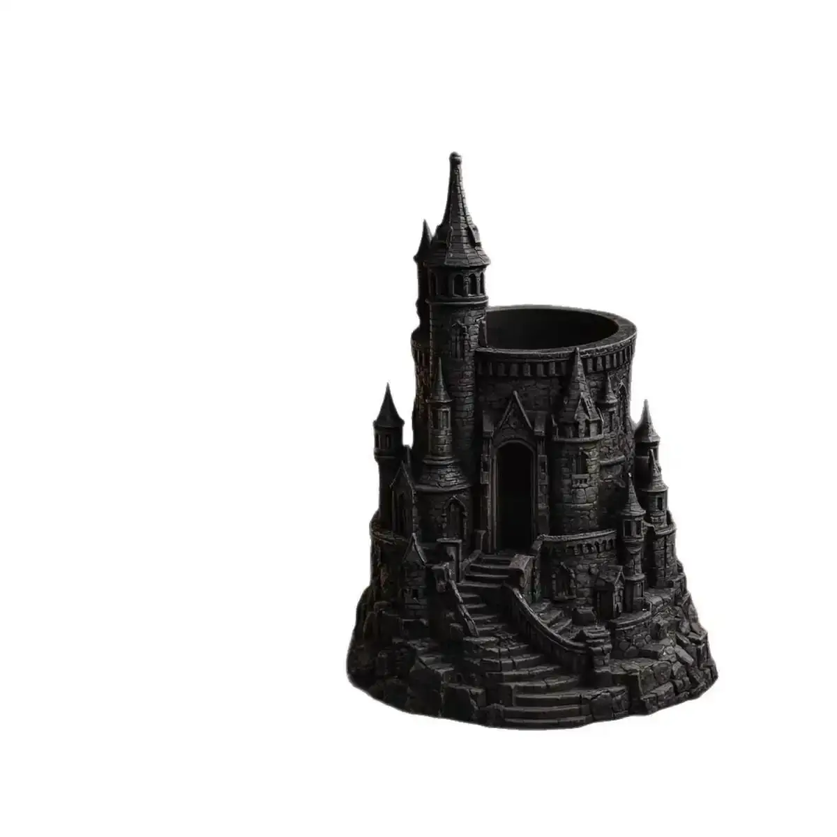 Harry Potter Dark Style Pen Holder 3D Printed Creative Pen Cup Magic Castle Decoration Slightly Flawed Picture Reference view 4