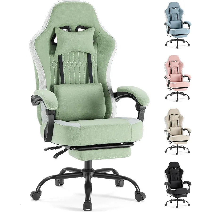 Gaming Chair, Ergonomic Computer Desk Chair, Lumbar Support
