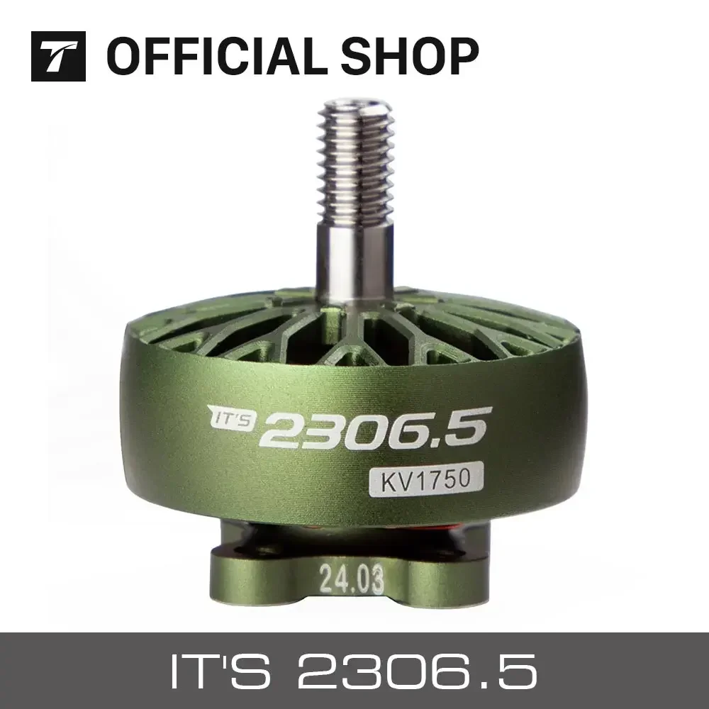 AeroPartsT-MOTOR Hobby ITS 2306.5 / ITS 2208 Brushless Motor KV1750 6S Freestyle FPV Motor Smooth Freestyle Drone DIY Parts
