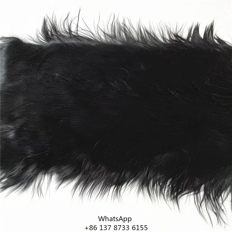 

Straight And Long Hair Goat Fur Plate For Garment Kidassian Fur Hair