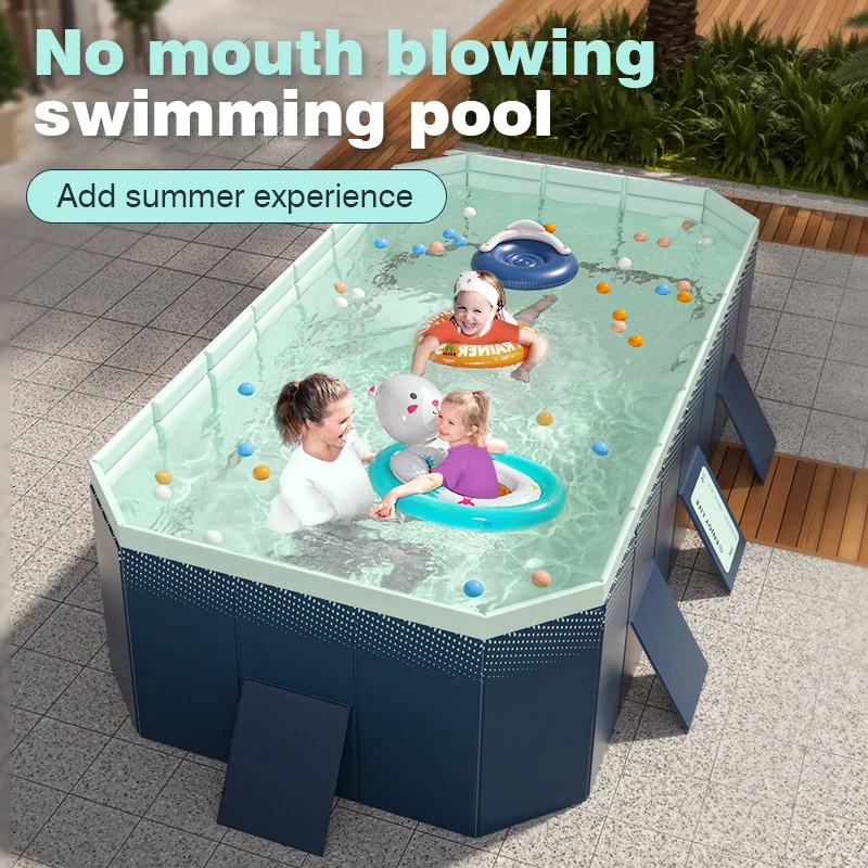 Swimming Pool 2/2.6/3M Non-Inflatable Toys Removable Large Pools for Family Children Baby Installation Free Outdoor Games Toys
