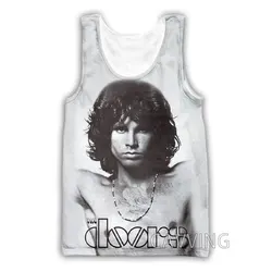 CAVVING 3D Printed  Jim Morrison  Tank Tops Harajuku Vest Summer Undershirt Shirts Streetwear for Men/women    V02