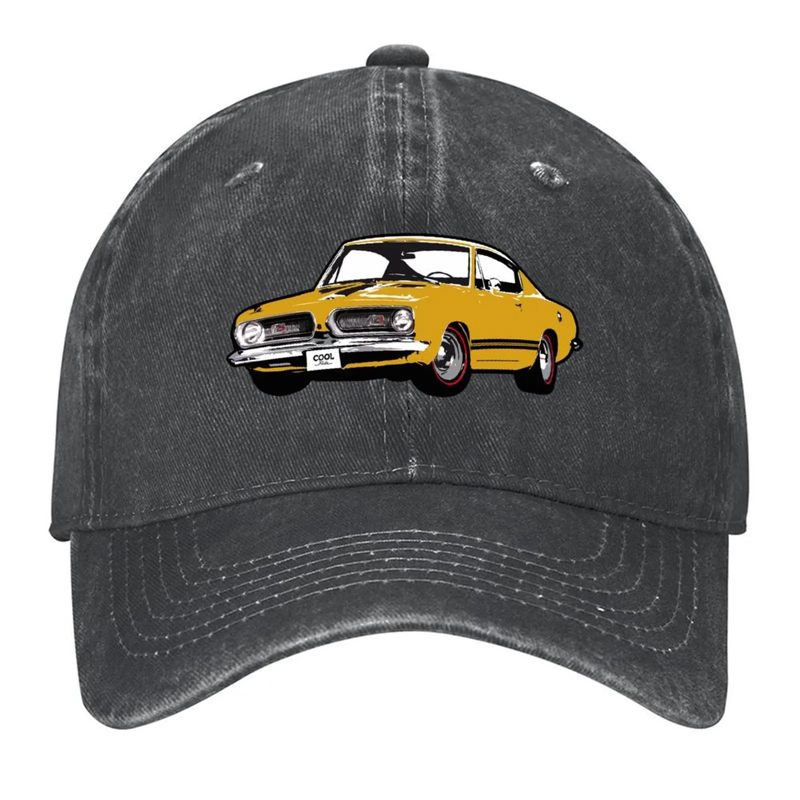 

Yellow 60s PB Baseball Cap beach hat summer hat cute Sun Hat For Children For Girls Men's