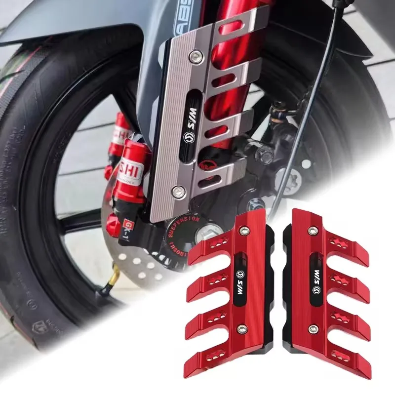 Anti-Scratch Front Fender Shock Absorber Protection Cover For SYM JOYMAX Z 125 250 300