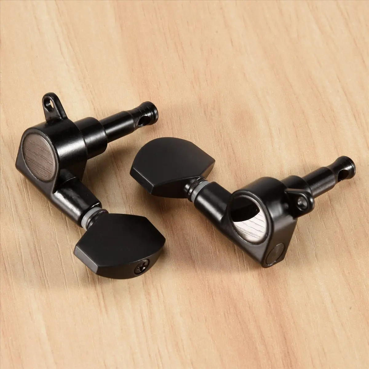 Sports 6 Pieces Black Sealed electric Tuning Pegs Tuner Machine Head 3R 3L / acoustic guitar