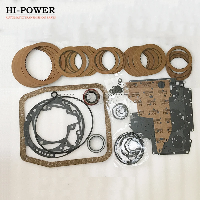 

4R70W 4R75W 4R75E Transmission Overhaul Disc Repair Kit friction Plate for Ford Crown Excursion Explorer F150 Mustang Gearbox