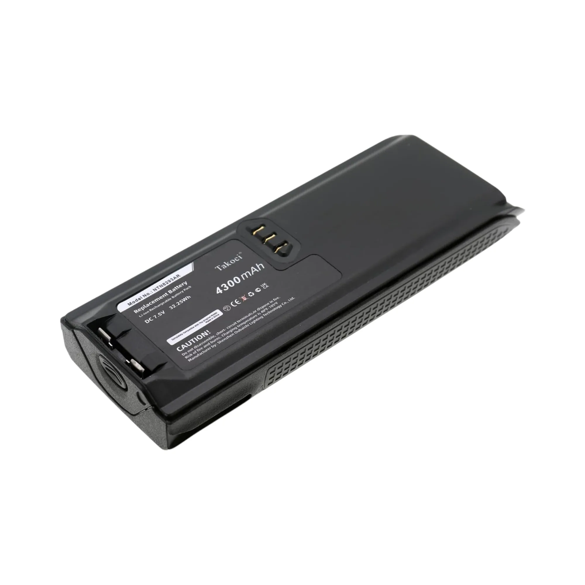 

Replacement Battery 4300mAh for Motorola,XTS3000,XTS3500,XTS5000,NTN8294,XTS4250,NNTN4435B,NTN8297,NTN8297AR, NTN8297B