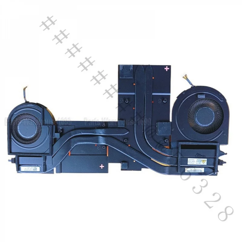 5H41B77377 New CPU GPU Heatsink Cooling Fan Thermal Module For Lenovo ThinkPad P16 Gen 2 Workstation Radiator Replacement Assemb
