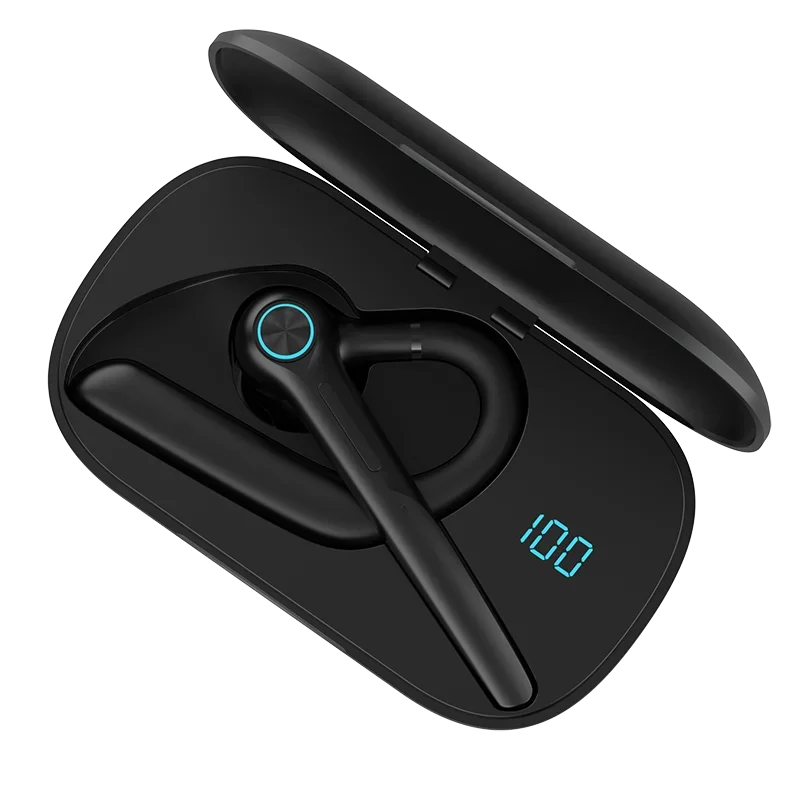 G3 auricolare Business Car Earhook V5.0 auricolare Bluetooth Smart Dual-Mark riduzione del rumore cuffie sportive con scatola di ricarica