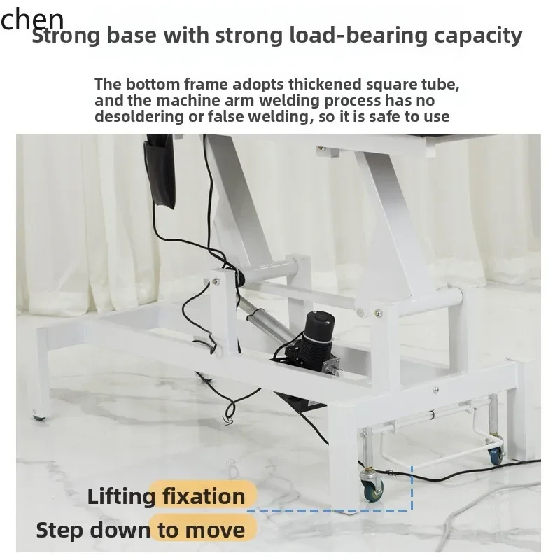 Electric Beauty Bed Tattoo Special Massage Single Tattoo Embroidery Bed High-end Heating Lifting Dental Bed