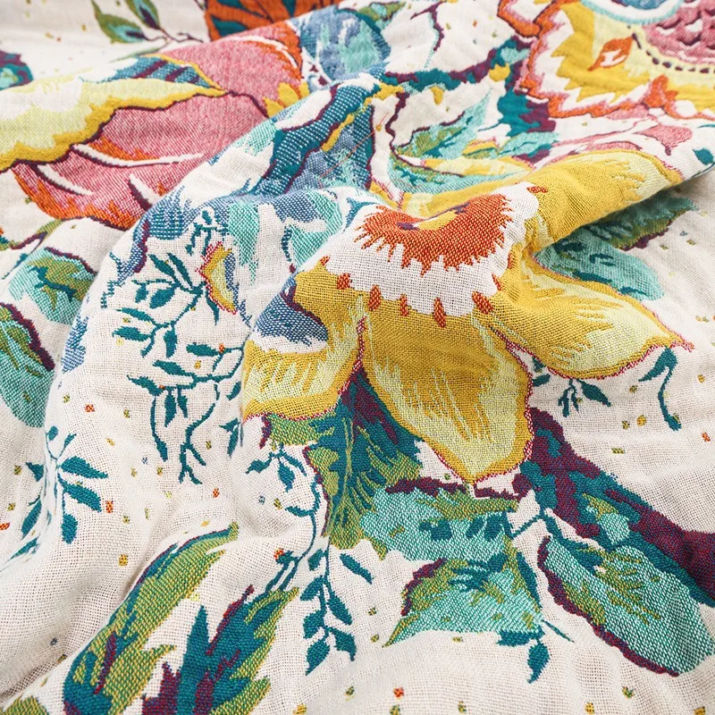 Lightweight Cotton Gauze Blanket Image 4