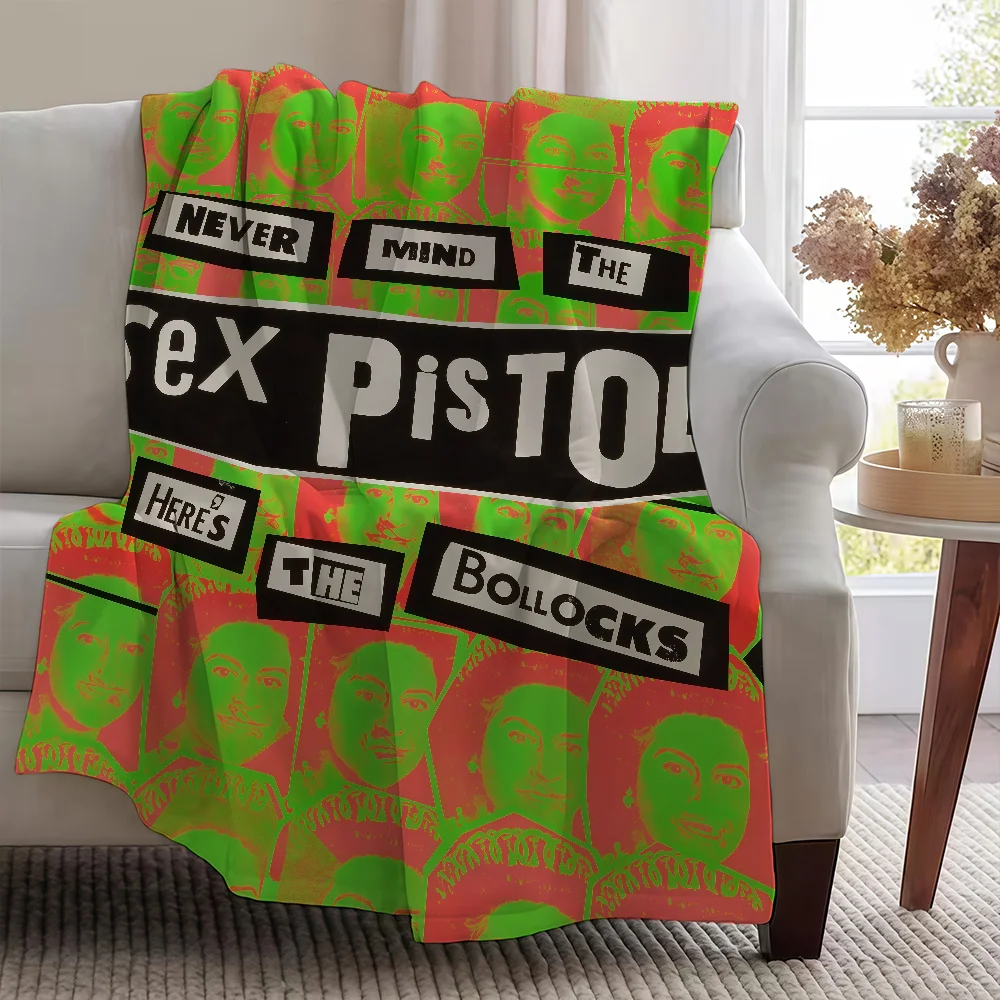 Blanket Soft Warm Furry Throw P-Pistols S-Sex HN Super Kids Toys Band Bed Sofa Car Rock Cradle