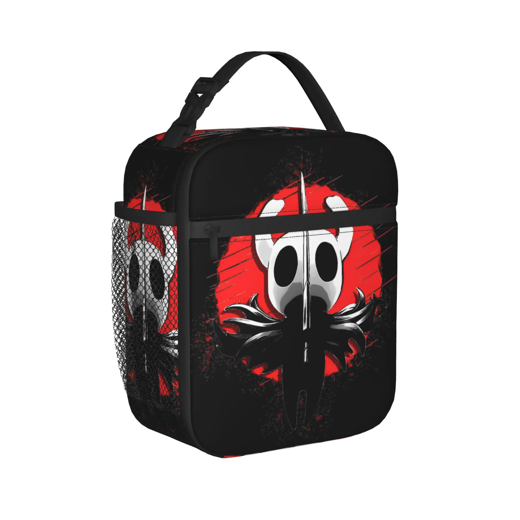 Knight - Hollow Knight Insulated Lunch Bags Large Single Player Action Video Game Meal Container Thermal Bag Lunch Box Tote