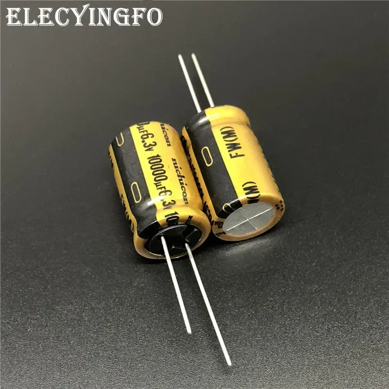 2 uds/10 Uds NICHICON FW serie 16x25mm 6.3V10000uF condensador electrolítico de aluminio de Audio
