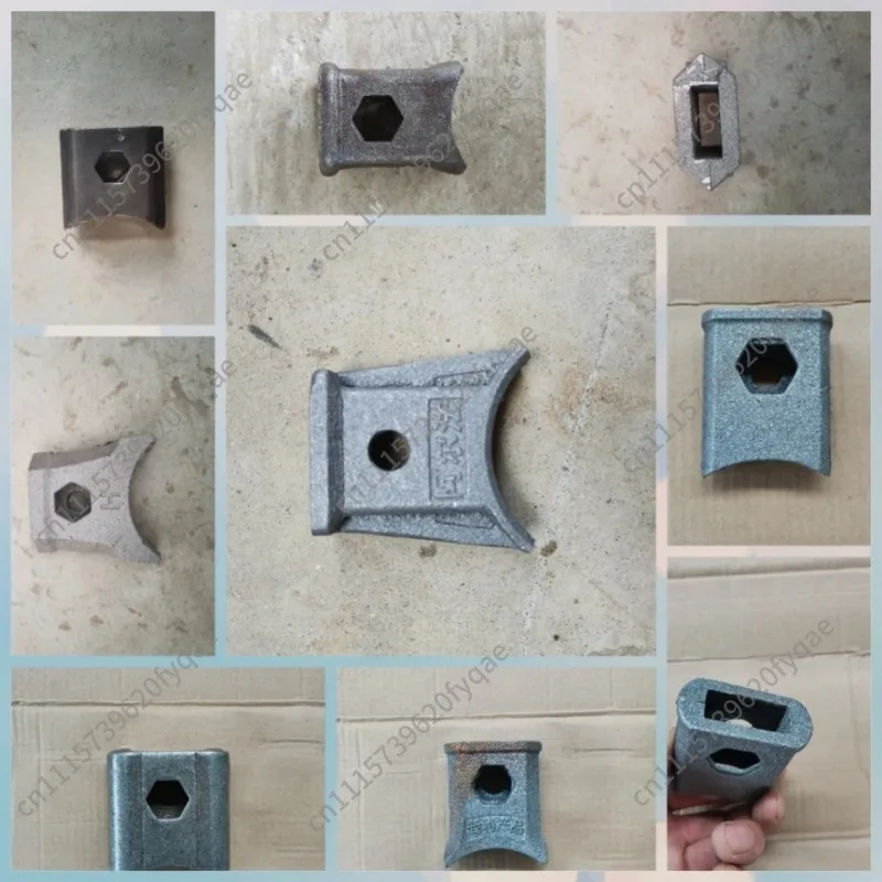 Welded & Cast Rotary Tiller Knife Holder, Blade Base Spare Parts for 225,245,265 Model Rotary Cultivator
