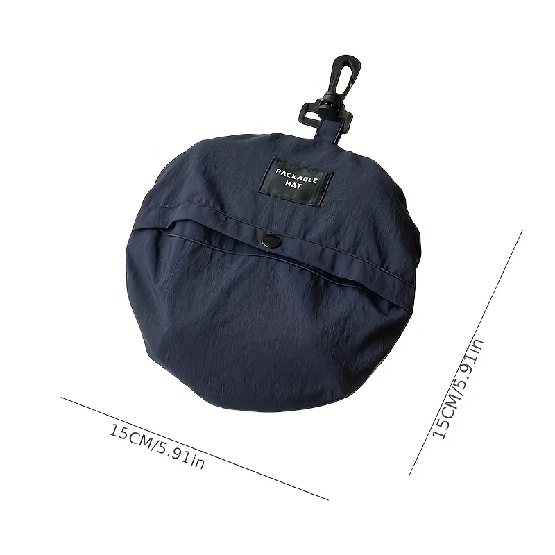 Storable waterproof fisherman's hat, UV-resistant summer thin quick-drying sun hat, outdoor mountaineering sun protection hat