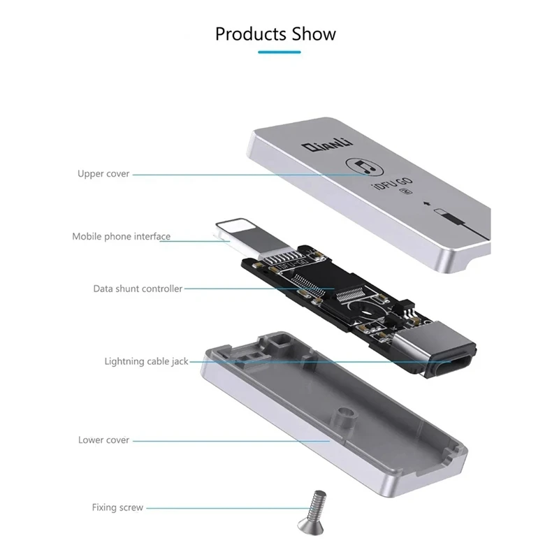 

Qianli IDFU GO 3 Fast-Recovery Booster Cable for Iphone 15 SerieJAS