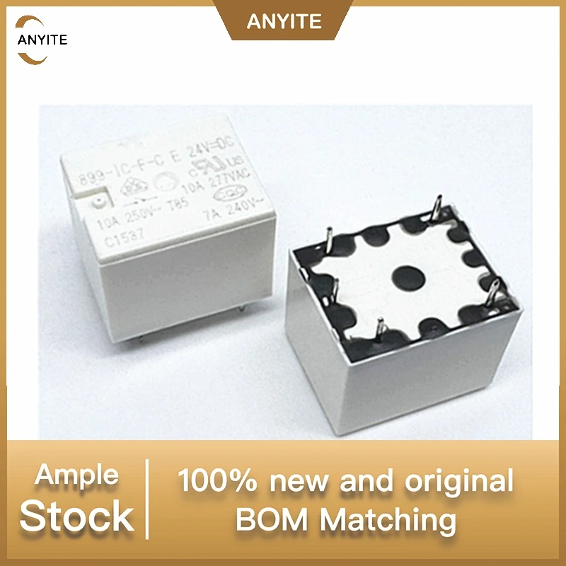 5Pcs/Lot  899-1C-F-C 24VDC DC24V 24V 5PIN