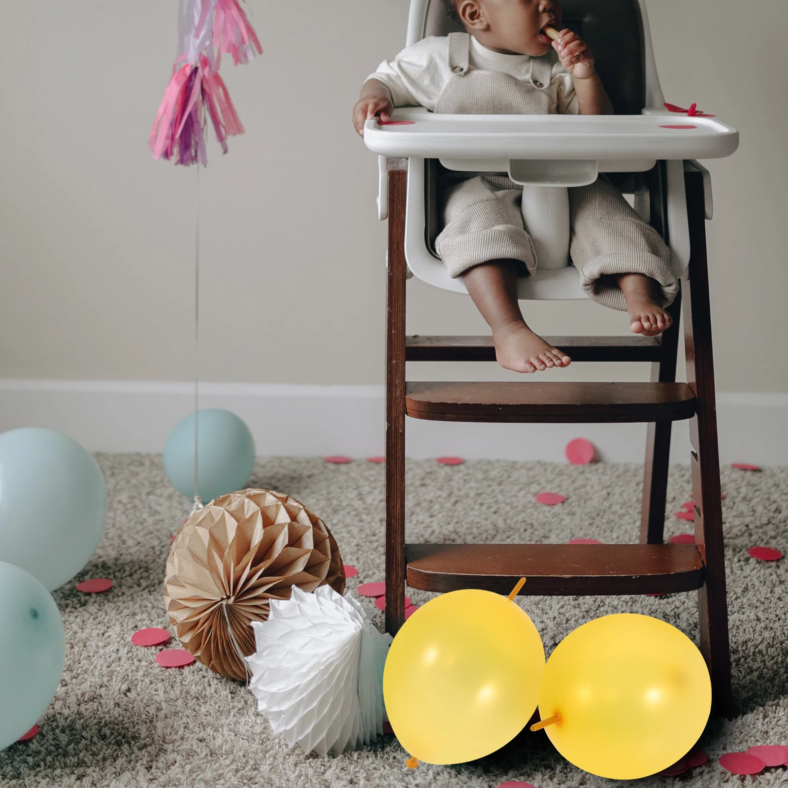 

100Pcs Latex Tail Balloons Needle Tail Balloons Wedding Party Birthday Festival Balloon Decorations Party Supplies
