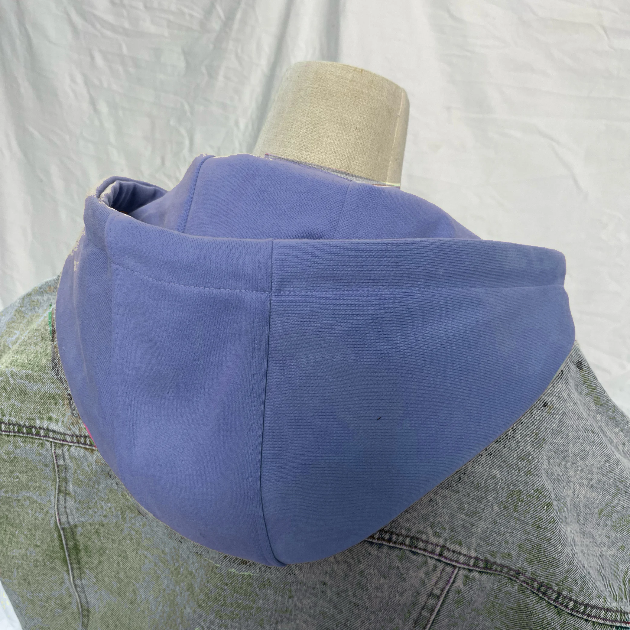 겨울 후드 칼라 두꺼운 스웨터 모자 분리형 칼라 Drawstring 모자 성인 남성 여성 학생 면화 의류 액세서리