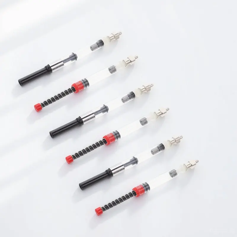 

6Pcs Ink Fountain Absorbers Heavy Duty Refill Tube for Fountain Pens Japanese School Supplies Leak Resistant Design