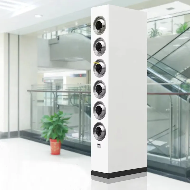 Industrial Air Purifier Conditioner Electrostatic Filter -15℃~50℃ Operating For Railway Station Subway Public Venue Air Cleaning