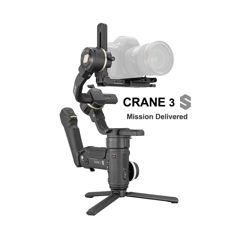

IN STOCK Zhiyun CRANE 3S 3-axis Gimbal Camera Stabilizer for Canon 6.5KG DSLR Camcorder Video Cameras