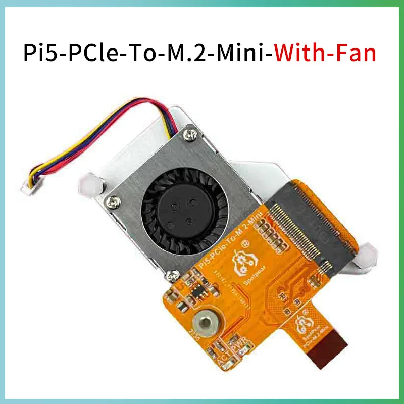 Raspberry Pi 5 Mini PCIe a M.2 NVME Placa de extensión SSD 2230 compatible con conector FPC