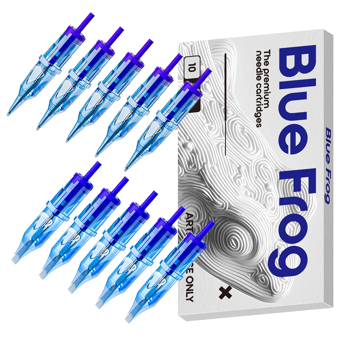 

DQFART Tattoo Cartridge Needles 20/10Pcs RL,RM,RS,M1 Tattoo Needle for Eyebrow, Eyeliner, and Lip Tattoo Machine Tattoo Supplies