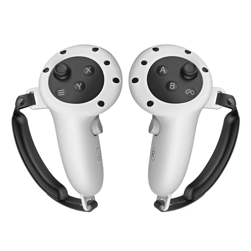 

Silicone Handle Protective Cover For Meta Quest 3 Anti-collision Touch Controller Cover Handle Grip For Quest 3 VR Accessories