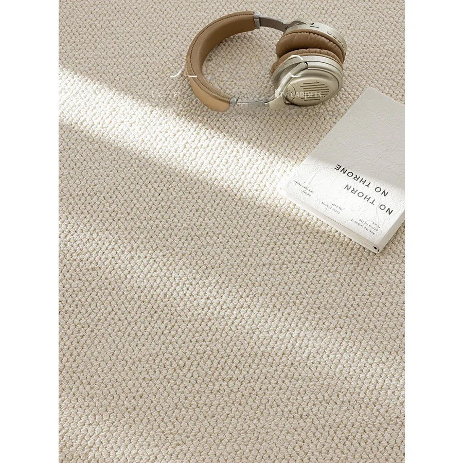 

Pure Color Living Room Bedroom Carpet Easy to Clean Silicon Dinosaur Pattern Waterproof Anti-Stain No-Wash Treatment